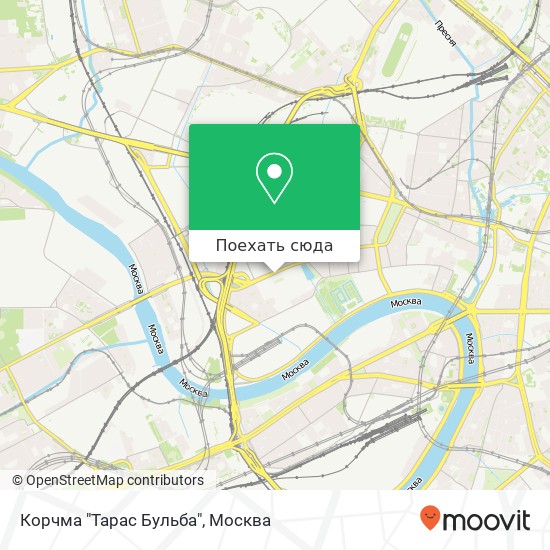 Карта Корчма "Тарас Бульба"