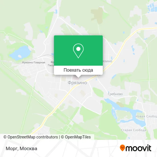 Карта Морг