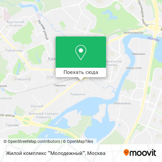 Карта Жилой комплекс ""Молодежный""