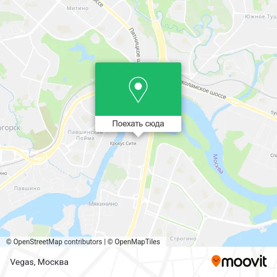 Карта Vegas
