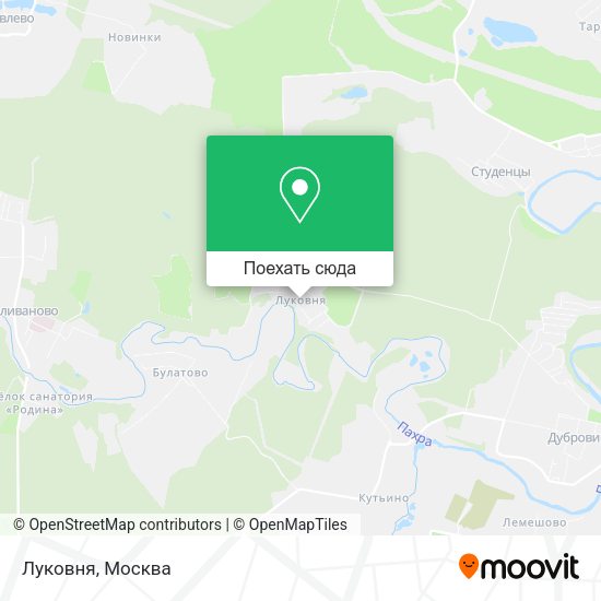 Карта Луковня