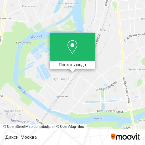 Карта Дикси