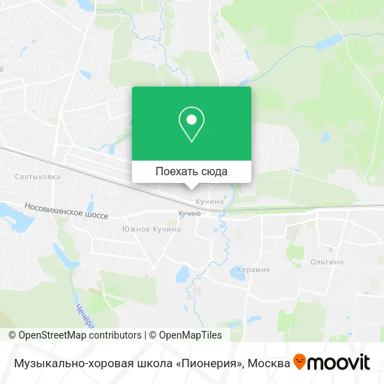 Карта Музыкально-хоровая школа «Пионерия»