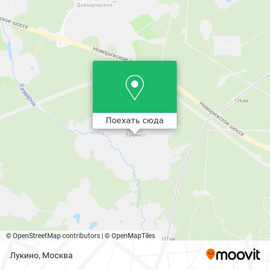 Карта Лукино