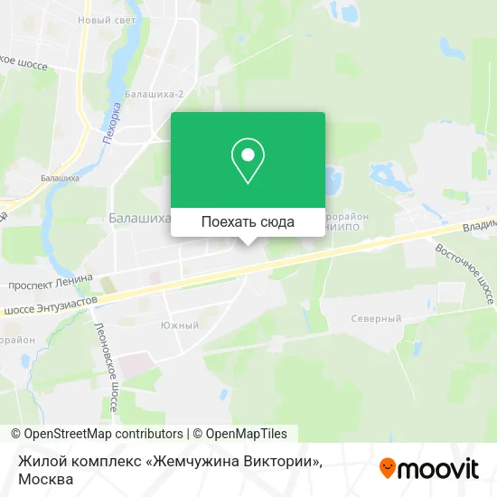 Карта Жилой комплекс «Жемчужина Виктории»
