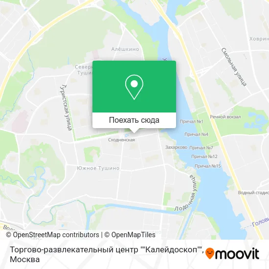 Карта Торгово-развлекательный центр ""Калейдоскоп""