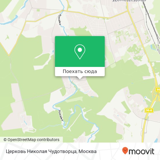 Карта Церковь Николая Чудотворца