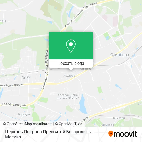 Карта Церковь Покрова Пресвятой Богородицы
