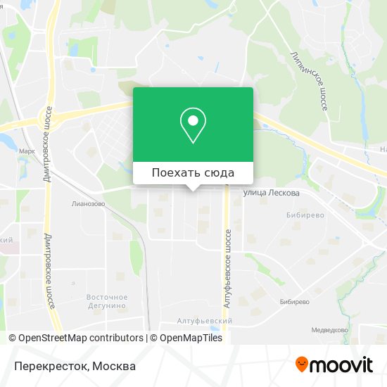 Карта Перекресток