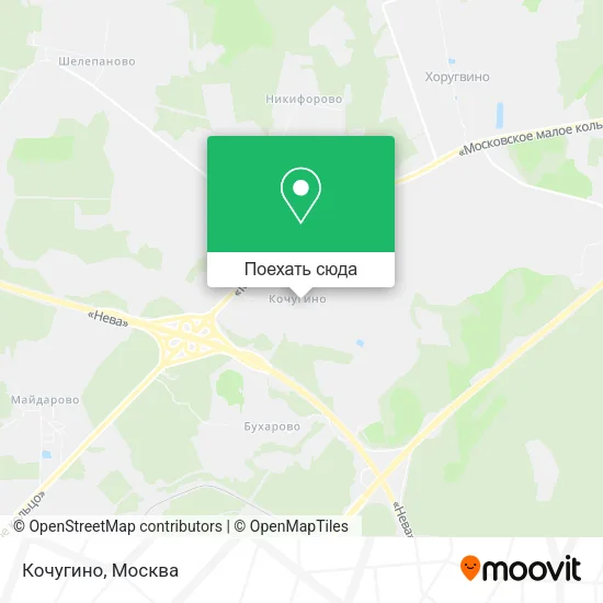 Карта Кочугино