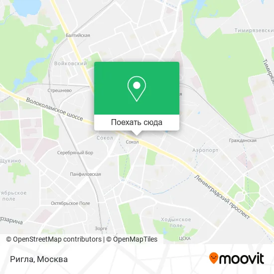 Карта Ригла