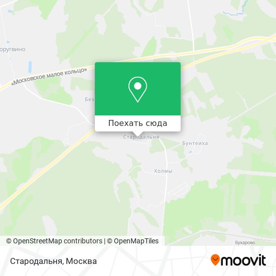 Карта Стародальня