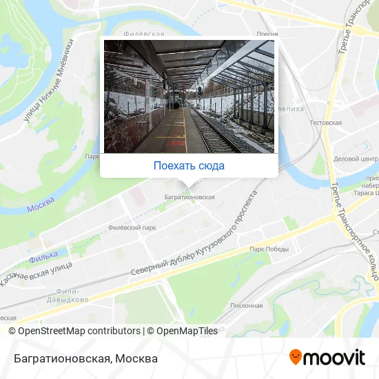 Карта Багратионовская