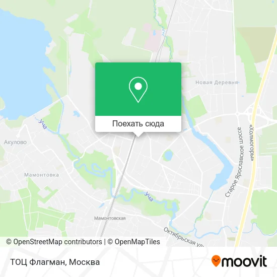 Карта ТОЦ Флагман