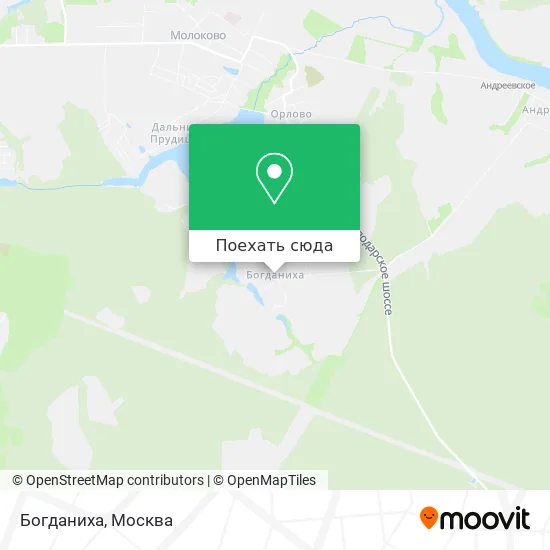 Карта Богданиха