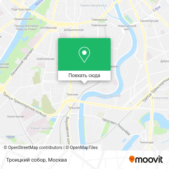 Карта Троицкий собор