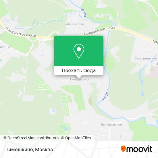 Карта Тимошкино