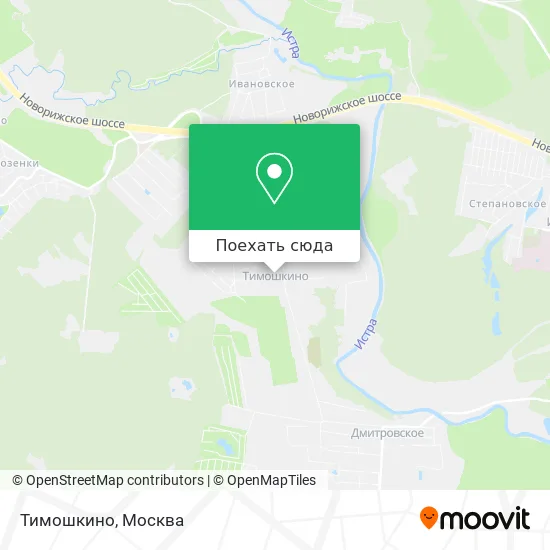 Карта Тимошкино