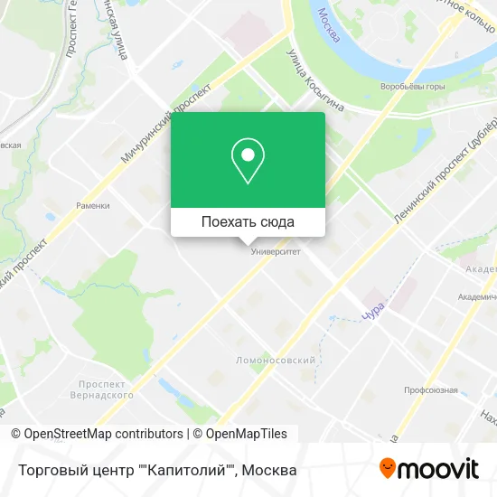 Карта Торговый центр ""Капитолий""