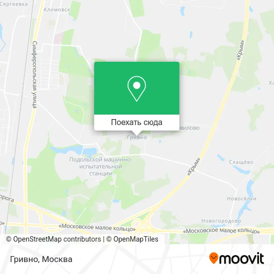 Карта Гривно