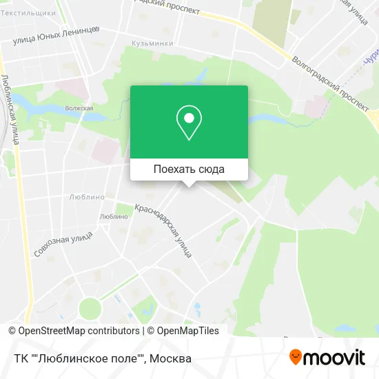 Карта ТК ""Люблинское поле""