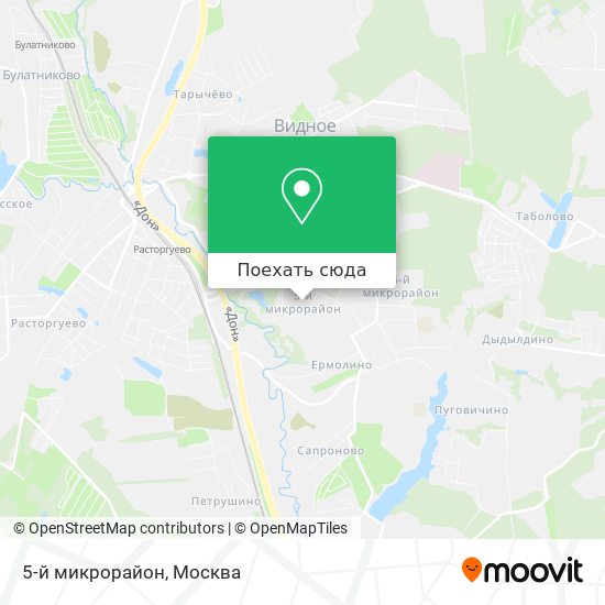 Карта 5-й микрорайон