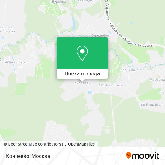 Карта Кончеево