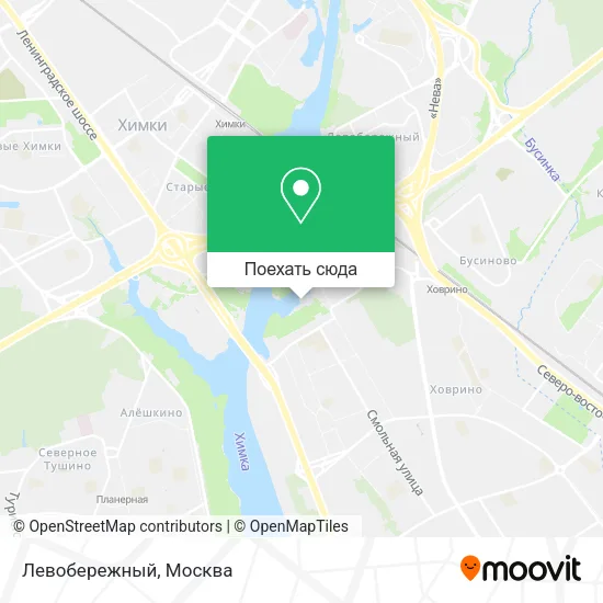 Карта Левобережный