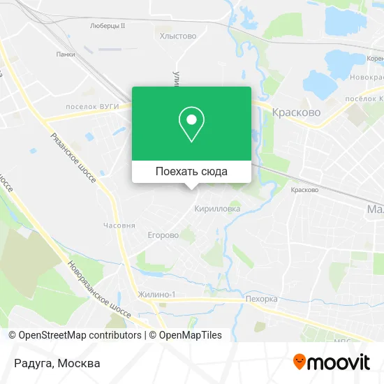 Карта Радуга