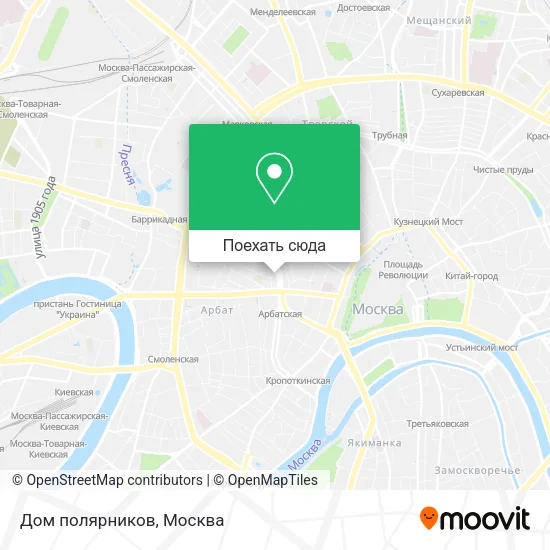 Карта Дом полярников