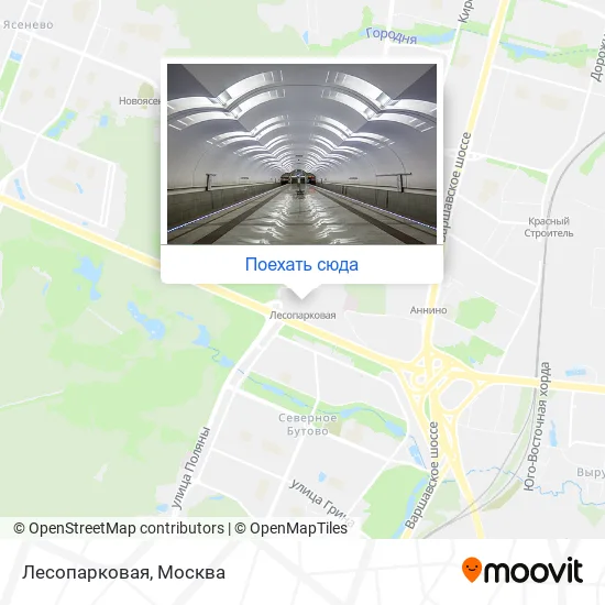 Карта Лесопарковая
