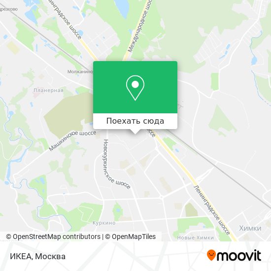 Карта ИКЕА