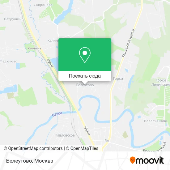 Карта Белеутово