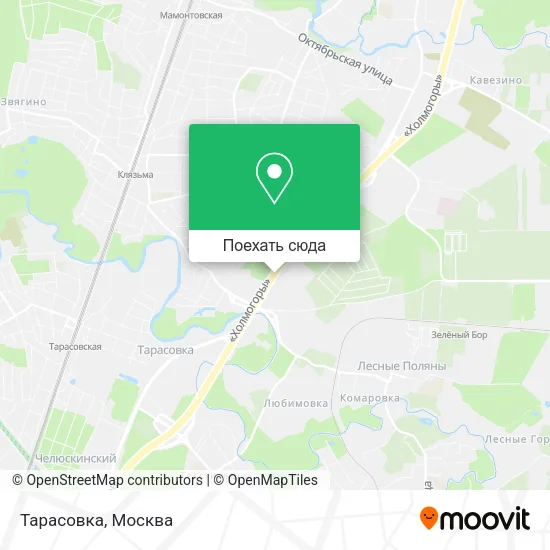 Карта Тарасовка