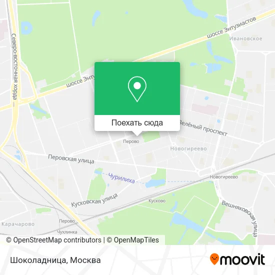 Карта Шоколадница
