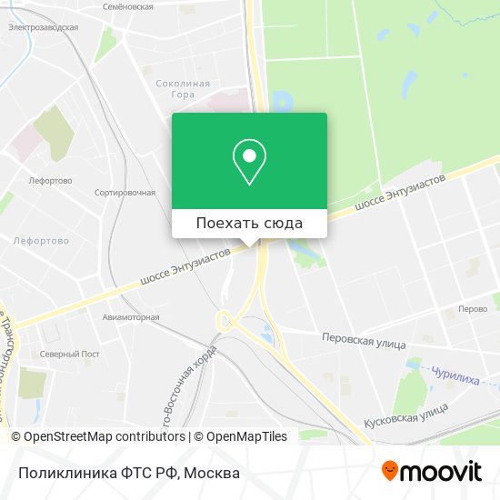 Карта Поликлиника ФТС РФ