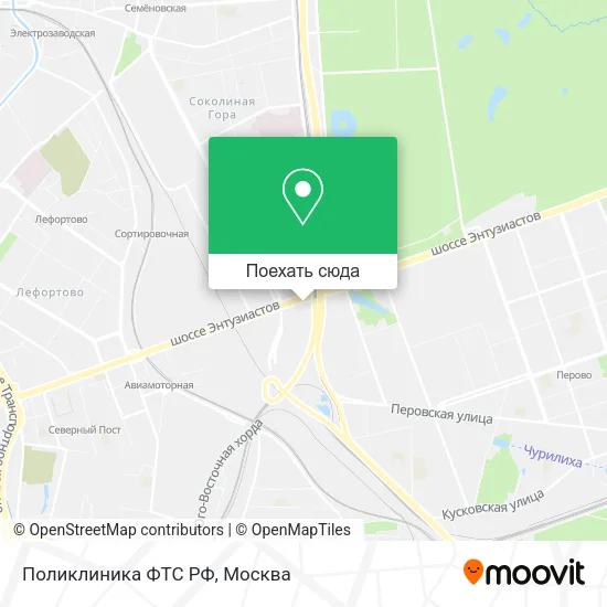 Карта Поликлиника ФТС РФ