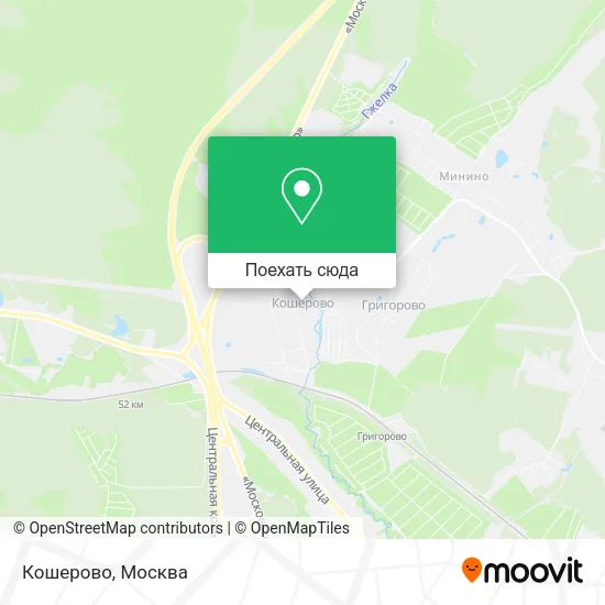 Карта Кошерово
