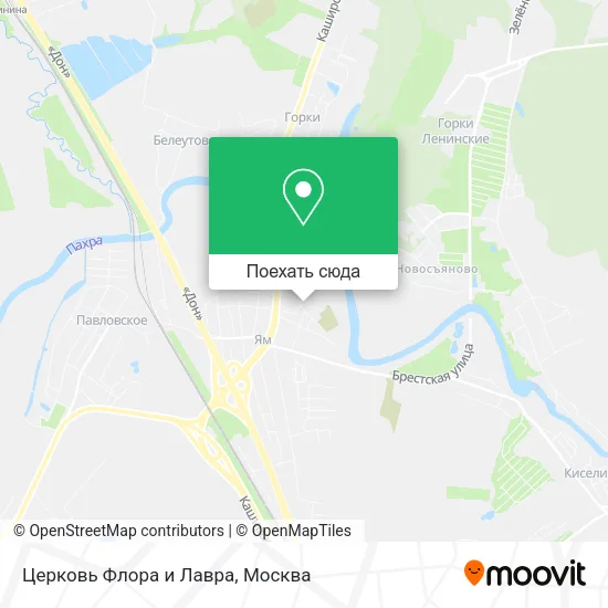 Карта Церковь Флора и Лавра