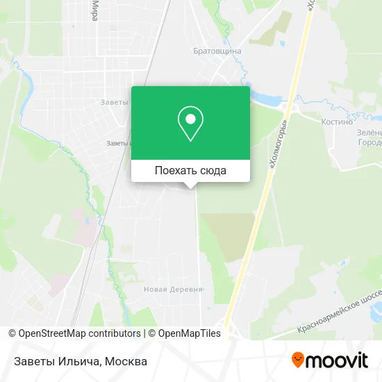 Карта Заветы Ильича