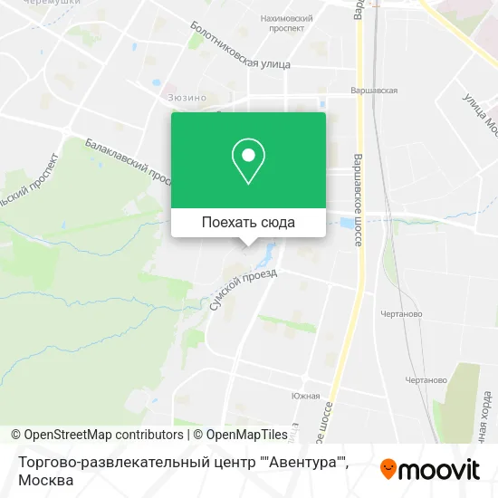 Карта Торгово-развлекательный центр ""Авентура""
