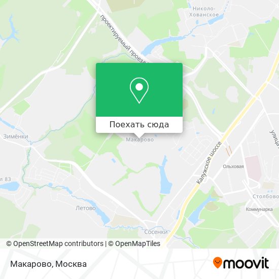 Карта Макарово
