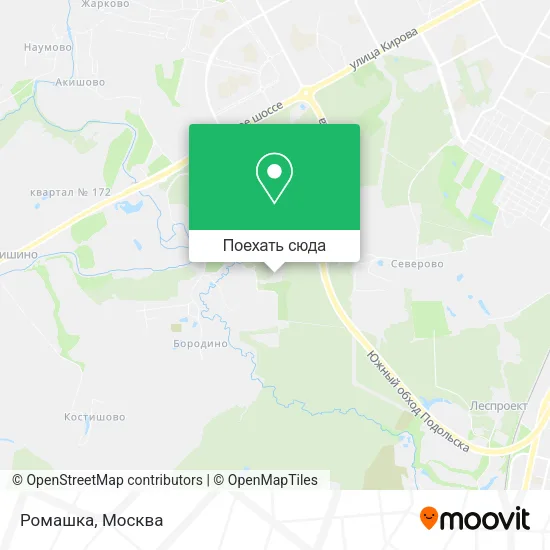 Карта Ромашка