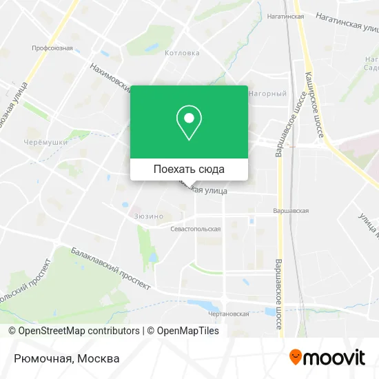 Карта Рюмочная