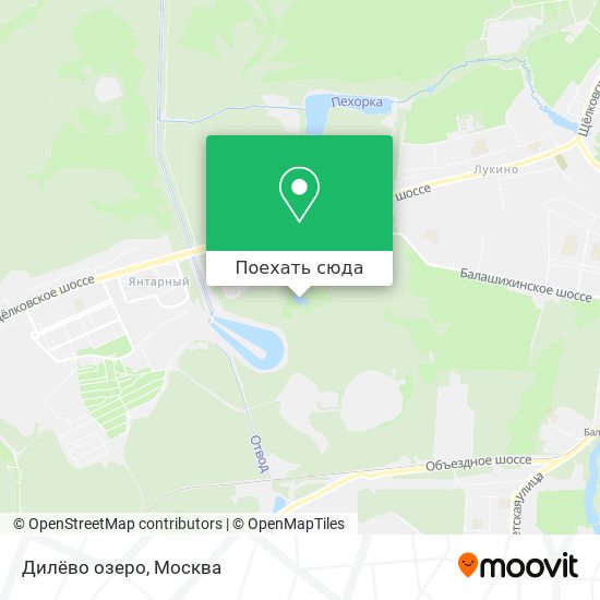 Карта Дилёво озеро