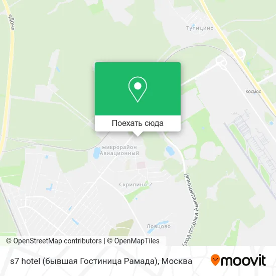 Карта s7 hotel (бывшая Гостиница Рамада)
