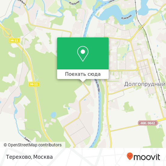 Карта Терехово