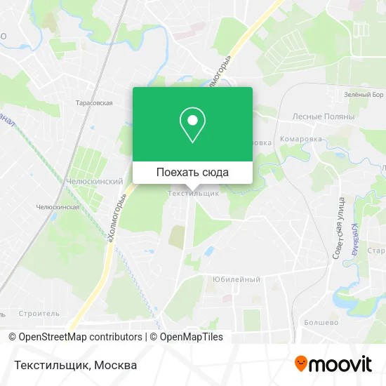 Карта Текстильщик