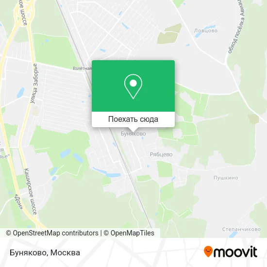 Карта Буняково