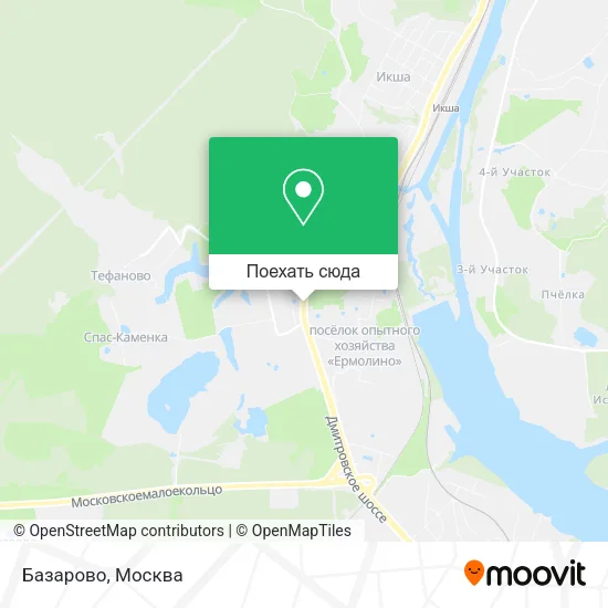 Карта Базарово